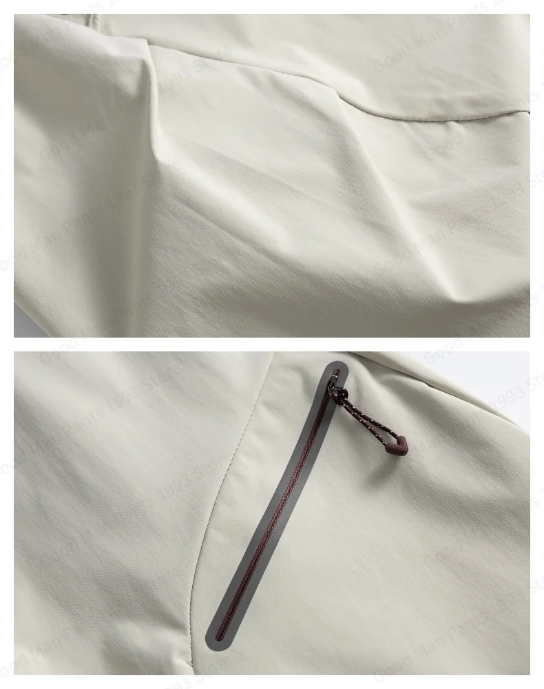 Herbstliche Koreanische Patchwork-Hose, Wind- und Wasserdicht, für Outdoor-Wanderungen und Freizeit, für Damen und Herren, Gerade Geschnittene Weite Sport-Hose – Detail 26
