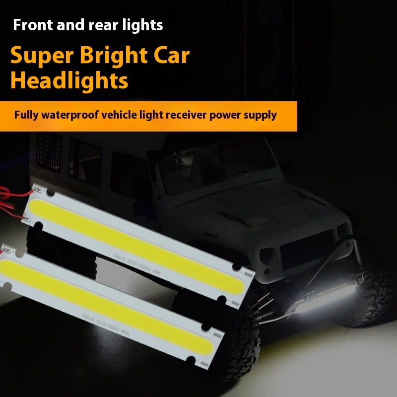 

Модель автомобиля с дистанционным управлением, модификация освещения, обновление, полностью водонепроницаемый KM5, осевой альпинистский автомобиль, подкорпус, верхний ряд фонарей