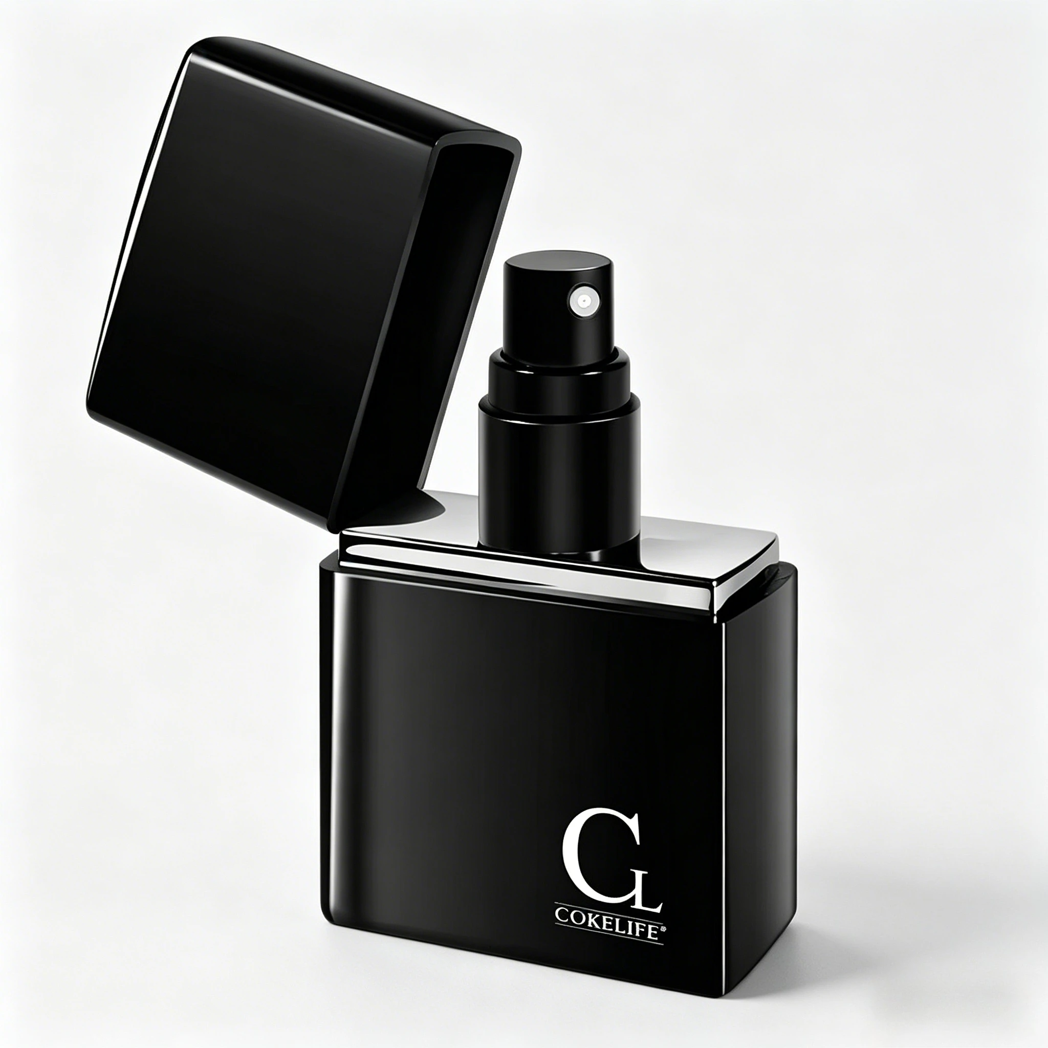 8ml Black Lighter-Style Men's Delay Spray Herbal Extract Ejaculation Retardant Spray Long-Lasting Formula Timing Portative Spray