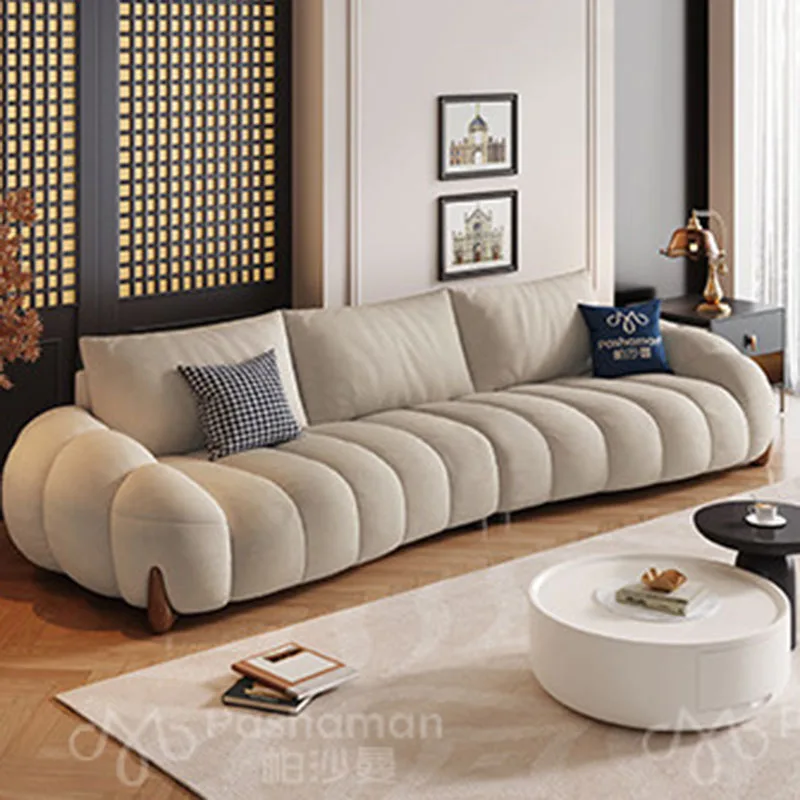 Elegant Apartment Living Room Sofa Luxury Replica Designer Salon Sofas Trendy Designer Individual Service Divano Salon Furniture