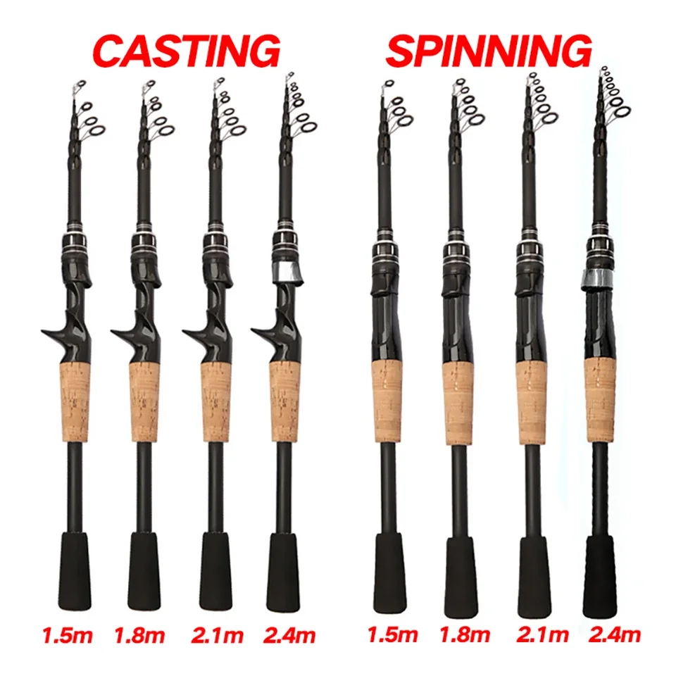 cameron bought some collapsible fishing rods on his vacation Collapsible fishing rod? I've been using the @amundson_outdoors trek for  the last few years, and it's the perfect size for my niece and nephew who  are 5 and 8. Not only is