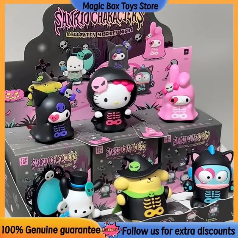Toptoy натуральная Sanrio Trick Or Treat Night Series слепая коробка игрушки-сюрприз Mystery Box модель Kawaii подарки на день рождения и Хэллоуин игрушка