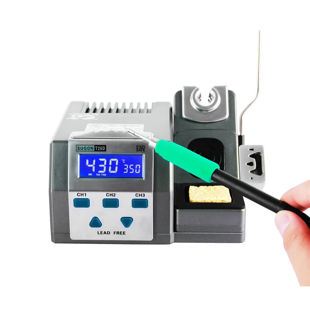 SUGON T26D Soldering Station 210 Soldering Handle  2S Rapid Welding Rework Station For PCB IC Chip Soldering Repair Tools