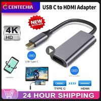 USB C To HDMI-Compatible Adapter Cable Type-C 4K USB 3.1 HDTV Converter Cable For Projector PC MacBook Pro Laptop Tablet Xiaomi