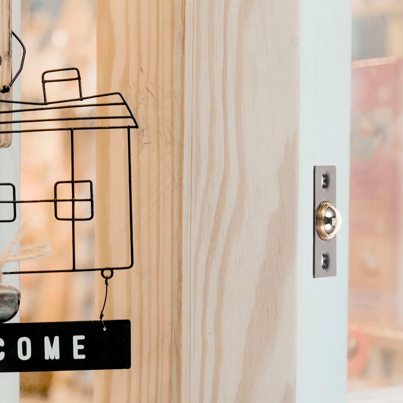 

Stainless Steel Ball Catch Closet Hardware Invisible Spring Roller Catches for Cabinet Drawer Double Doors Durable Hidden Latch