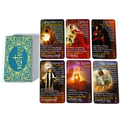 iN2IT Tarot Deck with Keywords 78 Tarot Cards Oracle Cards Tarot Card Deck For Beginners Learning Tarot Deck with Meanings