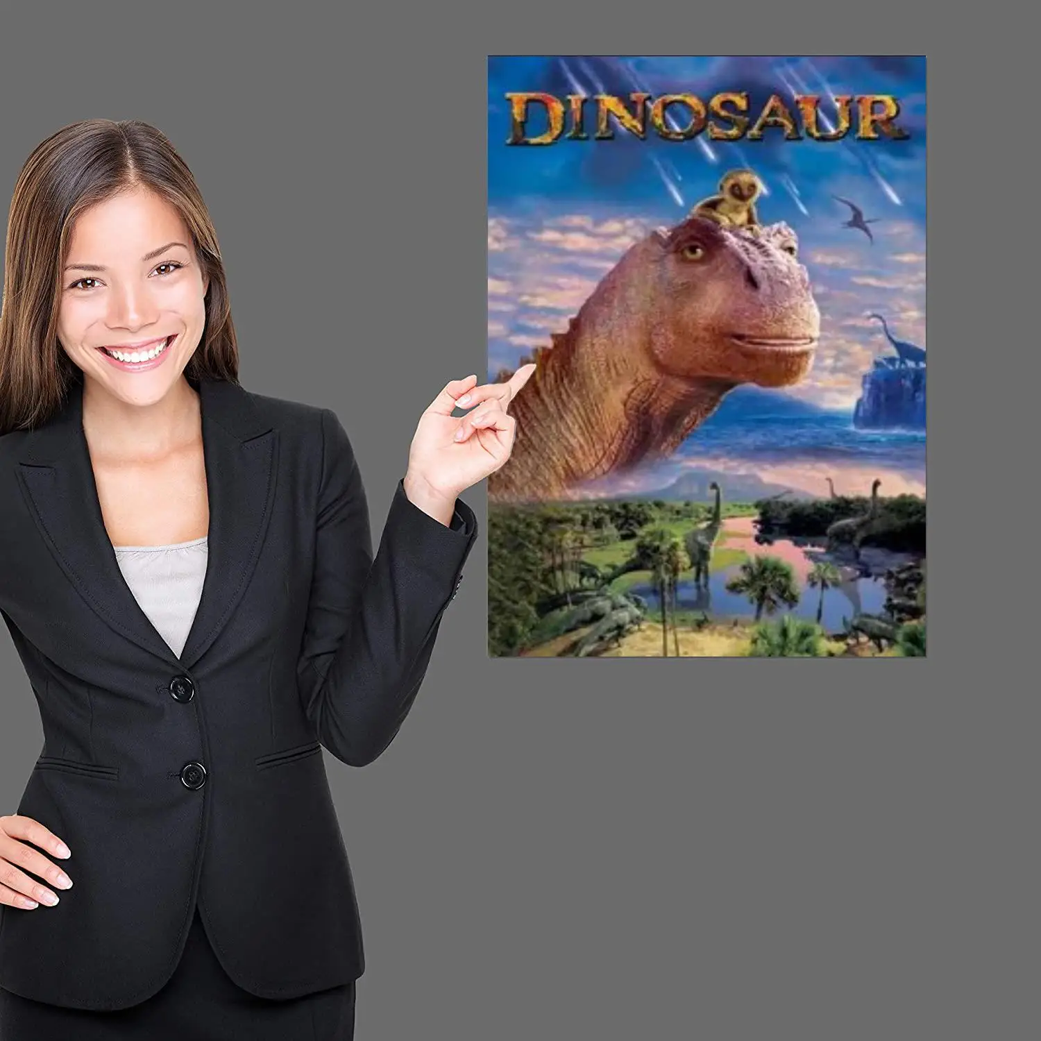 dinosaur organism Canvas Art Poster and Wall Art, Picture Print, Modern Family Bedroom Decor, Posters