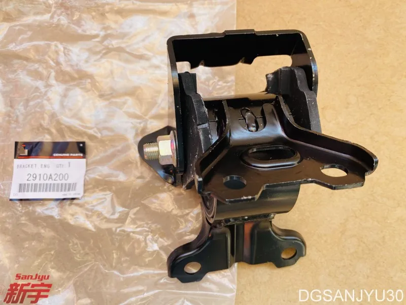 OUTLANDER2 CW0W ASX GA0W LANCER CY0A CVT BRACKET,T/M MOUNTING BODY SIDE engine mount glue LH 2910A200 (MN101574)