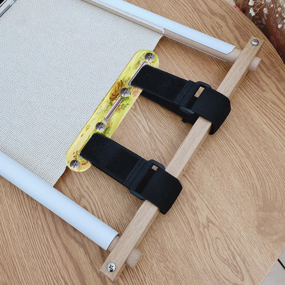 

Acrylic Garment Clips Cross Stitch Kits Art Needlework Crafts for Embroidery Frames with Bandage Stretch Tool Screw Screwdriver