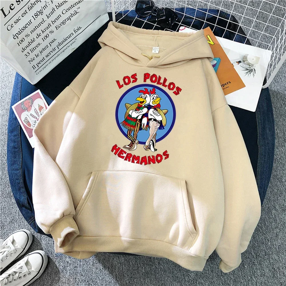 

Толстовки с принтом Los Pollos Hermanos, повседневный модный пуловер с длинными рукавами в стиле хип-хоп, толстовка в стиле Харадзюку, толстовка унисекс для мужчин и женщин
