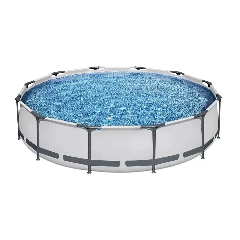 12 ft. x 30 in. Summer Water Play Family Outdoor Above Ground Frame Pools Pool Set