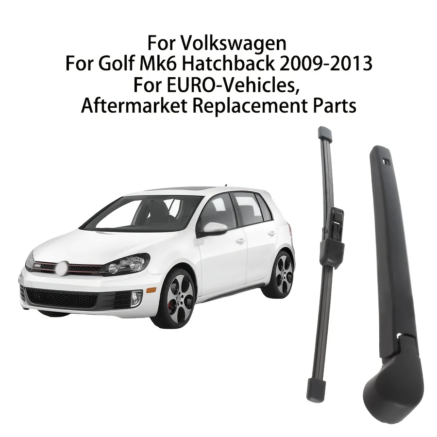 

For Volkswagen Golf Mk6 Hatchback 2009-2013 Rear Wiper Arm Blade