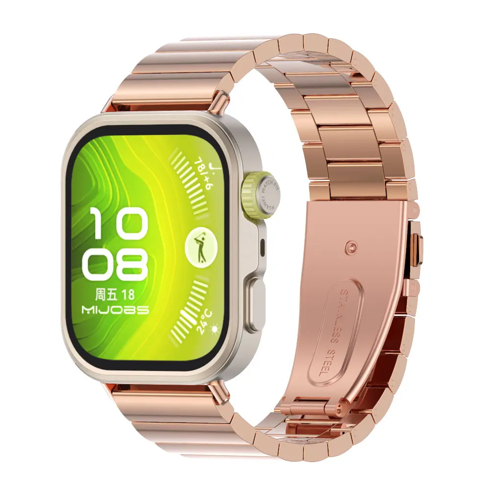 

Металлический браслет для Huawei Watch Fit 4 Pro 4 3, ремешок для умных часов Huawei Watch Fit 4, ремешок для Huawei Watch Fit 3