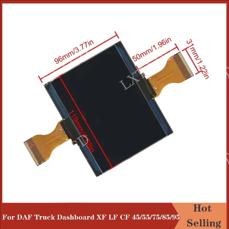 New A+ LCD Display Screen Temsa MD7 Plus MD9 For DAF Truck Dashboard XF LF CF 45 55 75 85 95 105 Instrument Cluster
