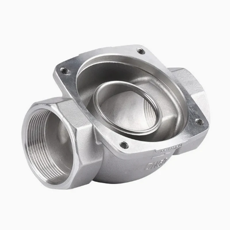 

Aluminum/Stainless Steel/Brass Metal Turning Milling CNC Machining Services Stainless Steel Industrial Pipeline Connectors