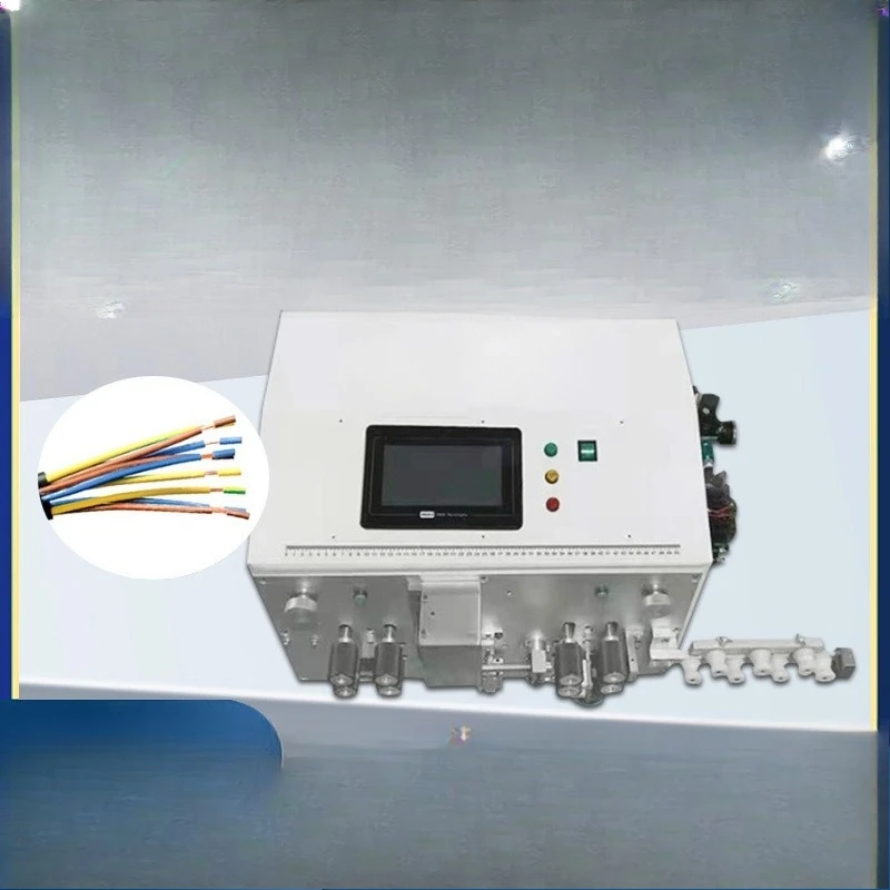 

round sheathed wire inner and outer peeling machine Multi-core cable offline wire cutting machine Inner and outer integrated