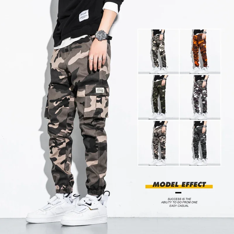 

Nice Brand Men Fashion Streetwear Casual Camouflage Jogger Pants Tactical Military Trousers Men Cargo Pants Large size 7XL