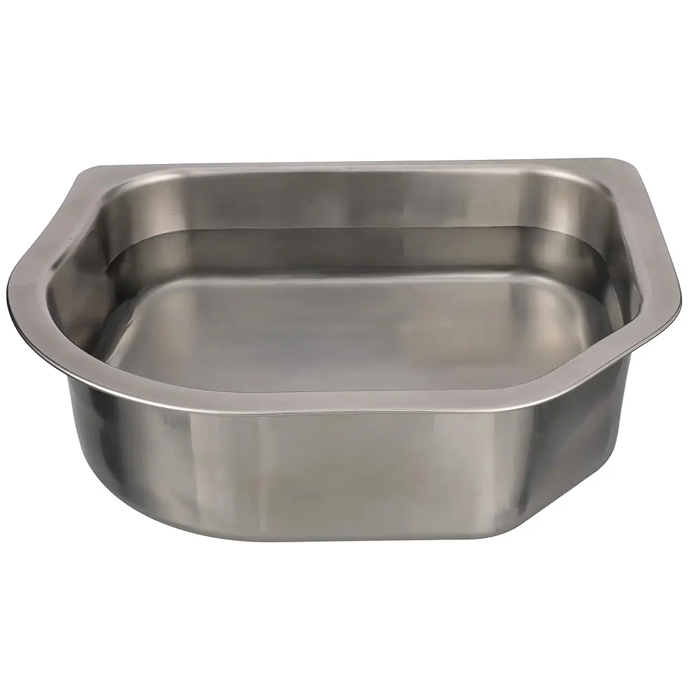 

Миска для воды из нержавеющей стали Neater Pets для кошек или собак - подходит для использования внутри двойной миски Neater Slow Feeder, 8,5 стаканов.