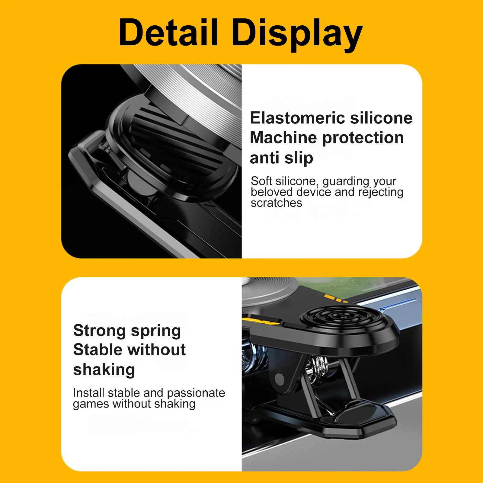 Universal Game Screen Controller Smartphone Gaming Accessories Auxiliary Moving Controller Mobile Phone External Controller Tool