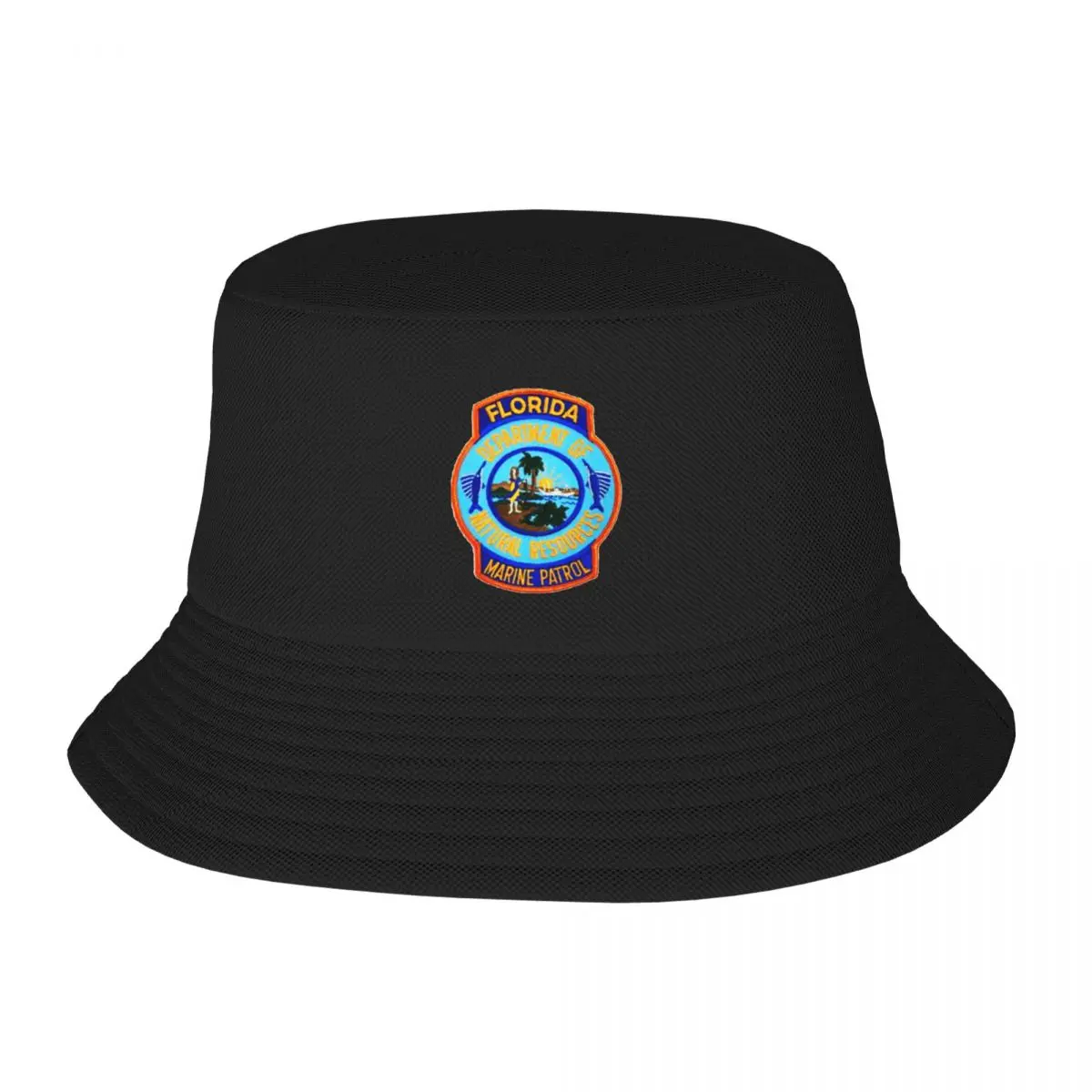 Florida Marine Patrol Bucket Hat Sun Cap Dropshipping Trucker Cap For Women 2024 Men's