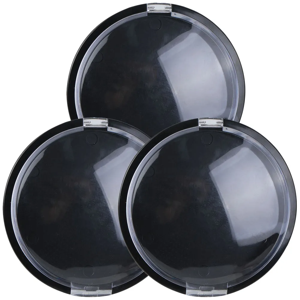 3Pcs Nail Pieces Box Transparent Lid Fake Nail Organizer Storage Case Salon Manicure Tools Holder Artificial Nails Display