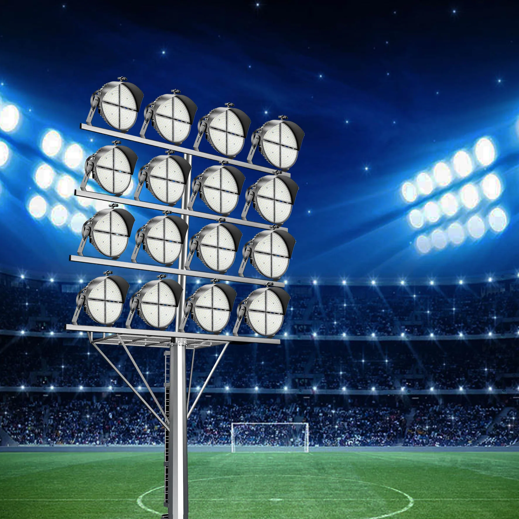 

1200W Football Stadium Light Ip65 Stadium Large Indoor Sports Facilities LED Flood Light 600W 1600W