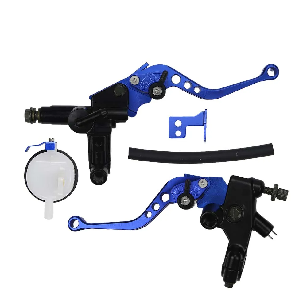 Motorcycle Universal CNC Aluminum Brake Clutch Pump Lever Hydraulic Master Cylinder For 250cc-500cc Honda Suzuki Kawasaki Yamaha