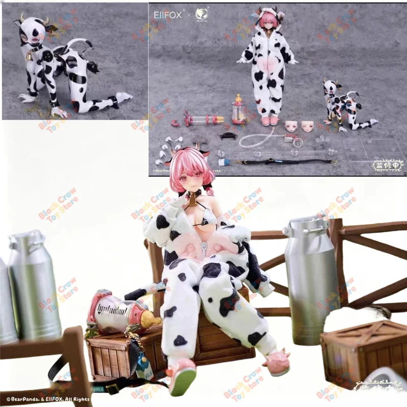 BearPanda × Eiifox Cow Pattern 