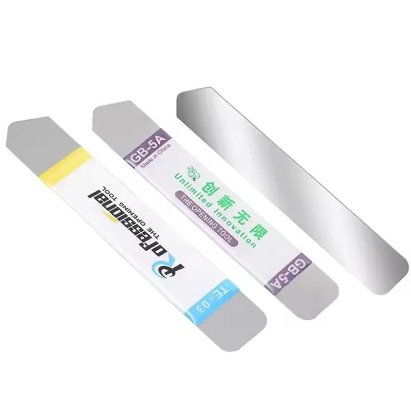6/1 Stuks Roestvrijstalen Mes Zacht Ultra Dunne Pry Voor Telefoons Tablet Scherm Batterij Opening Gereedschap voor Samsung iPhone iPad Opener