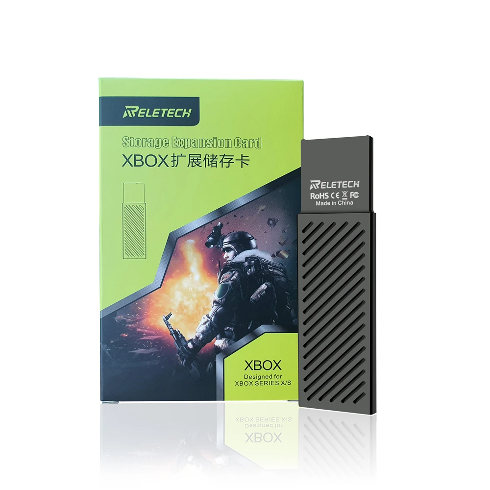 Imagem -06 - Cartão de Expansão de Armazenamento Externo Solid State Drivenvme Pcie Gen Ssd para Xbox Series x s 1tb 2tb Xbox Series