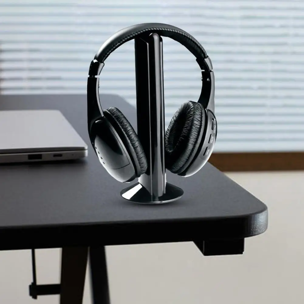 Practical TV Headset  Smart with Microphone Wireless TV Headset  Wireless PC Headphone Transmitter