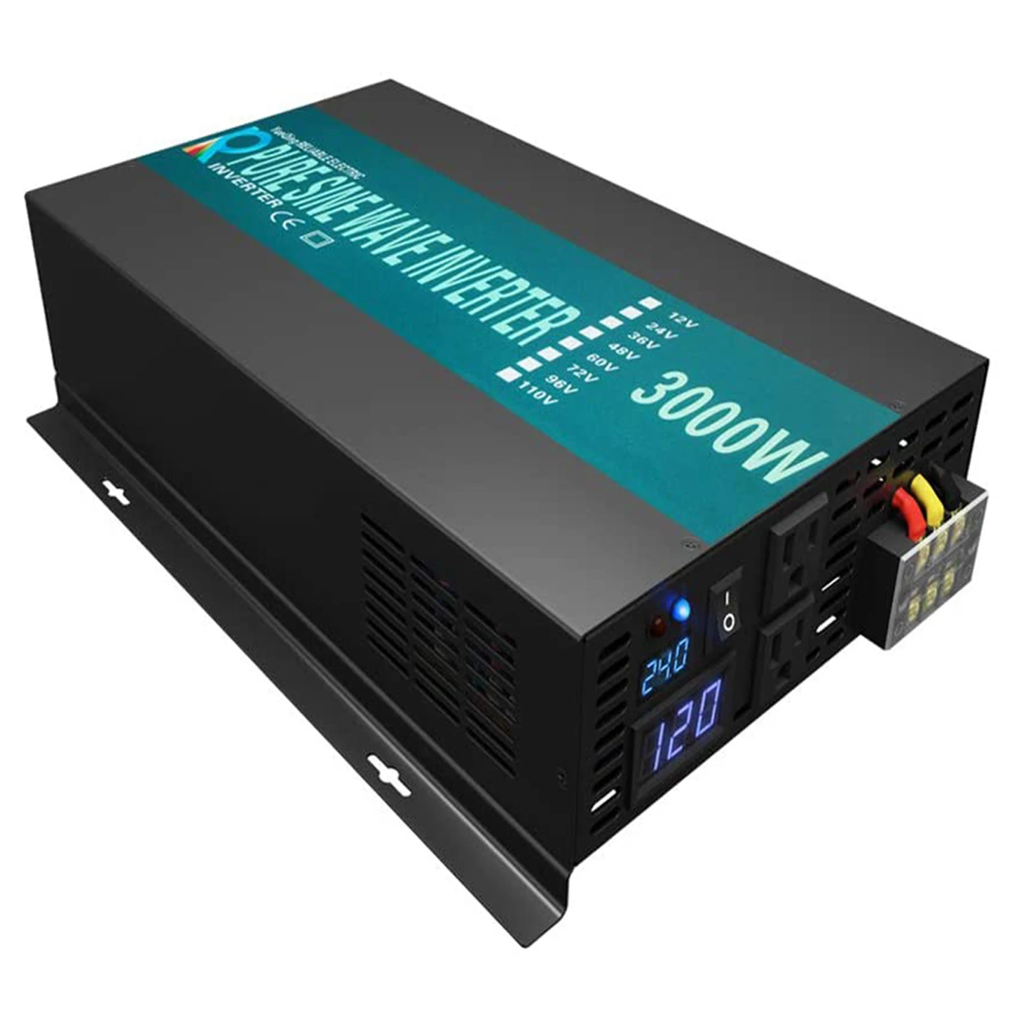 

2026 Hot Sale WZRELB Single Phase off Grid Pure Sine Wave Power Inverter Automotive Solar Systems High Efficiency