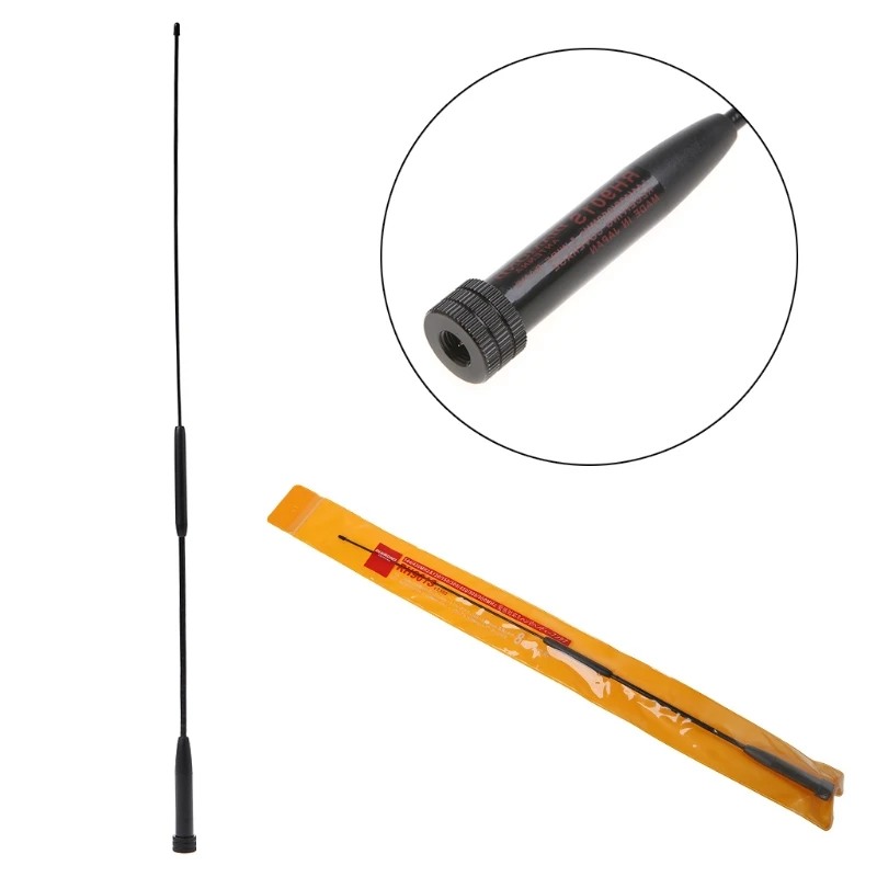 RH901S SMA-M Male Dual Band Antenna for YAESU VX6R VX160 TYT TH-F5 Walkie Talkie 96BA