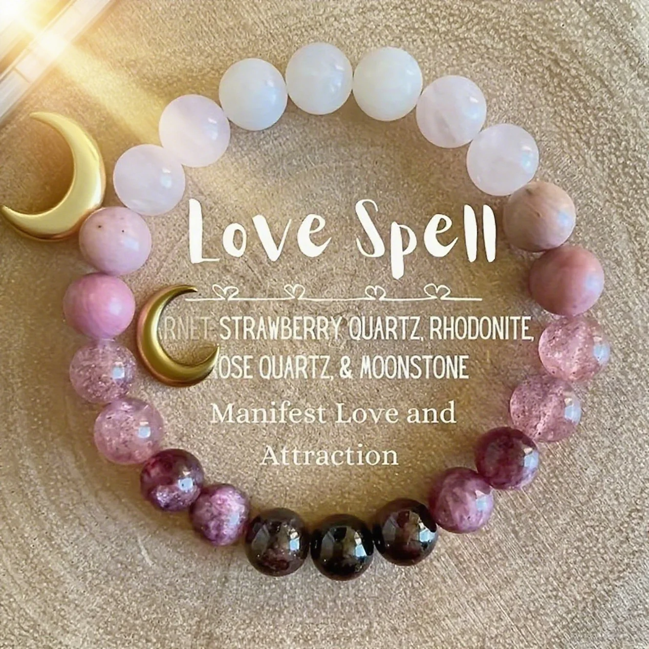 Pulsera de amatista rosa, pulsera de amor cúbico, regalos de amor para parejas, joyería hermosa, brazaletes con cuentas de piedra Natural Real hechos a mano