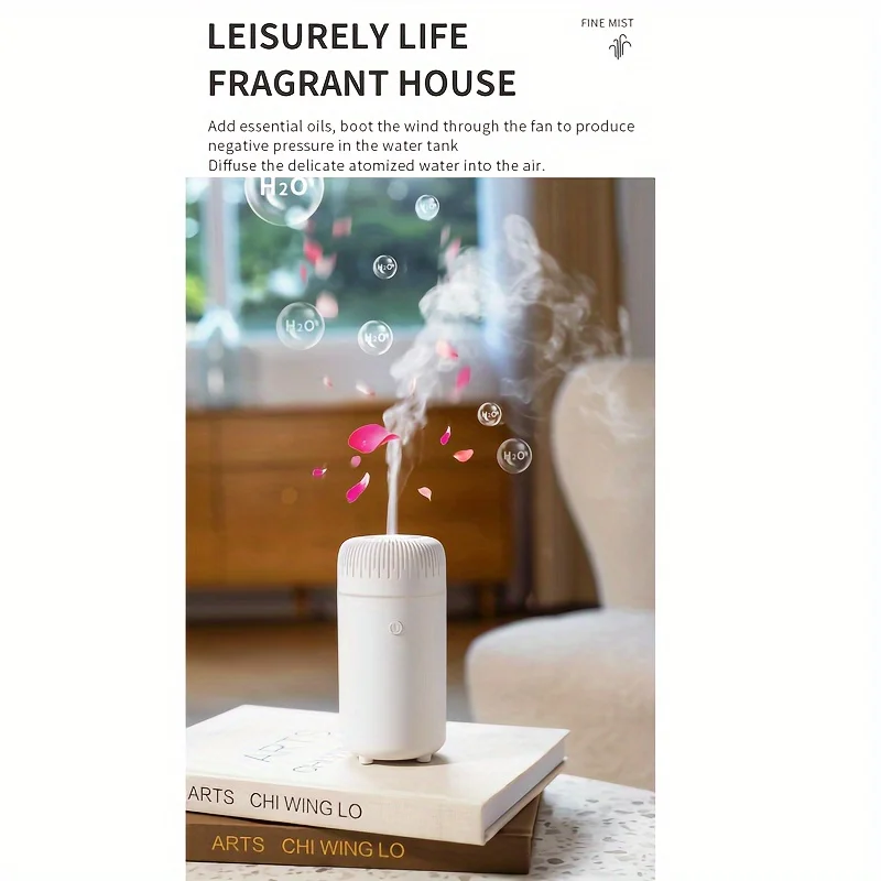 Car Diffuser Humidifier Aromatherapy Essential Oil Diffuser Car Air Freshener Diffuser USB Cool Mist Mini Portable Diffuser for