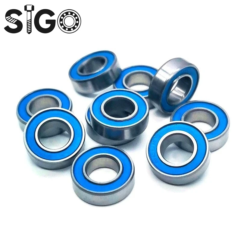 

Подшипник MR128RS ABEC-7 (2 шт.) 8*12*3,5 мм миниатюрные шарикоподшипники MR128-2RS RS MR128 2RS с синим герметичным L-1280DD