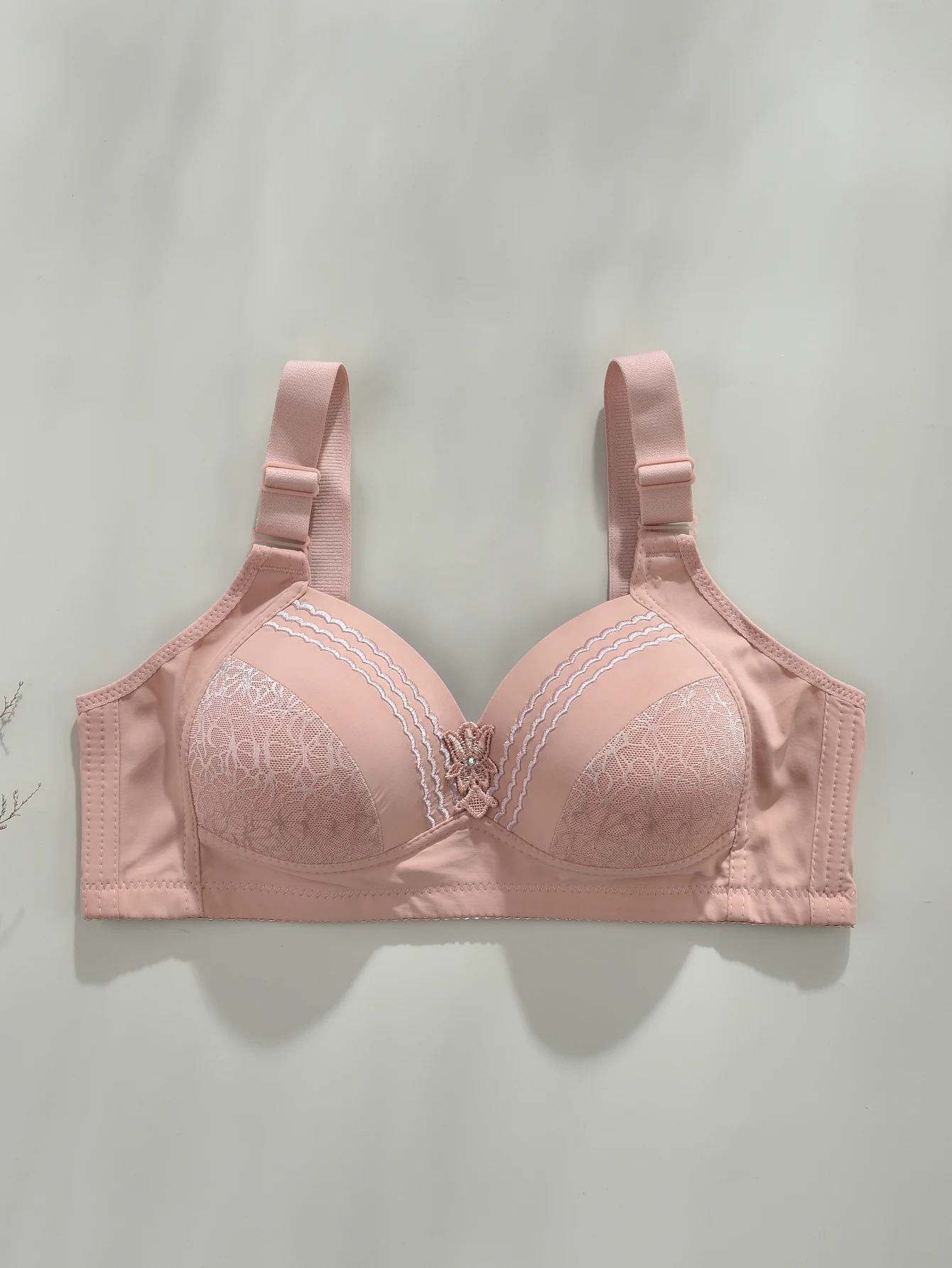 6 pezzi di biancheria intima confortevole senza fili traspirante, tracolla regolabile, set di reggiseno senza cuciture, abbigliamento da donna