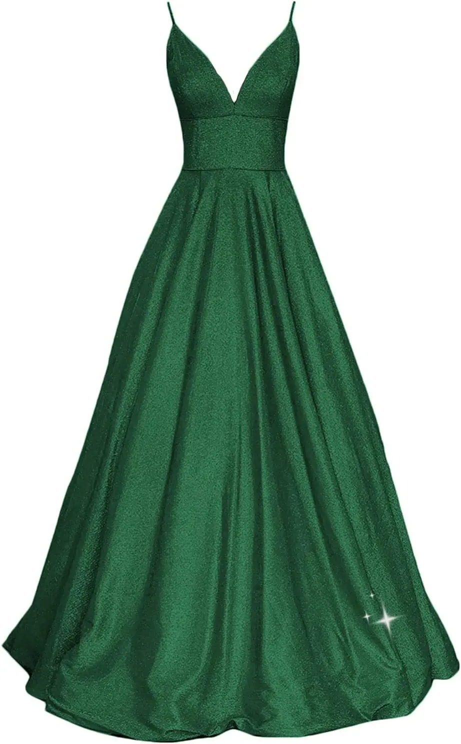 Vestidos de fiesta con purpurina para mujer 2025, vestido de fiesta formal largo y brillante con escote en V y bolsillos RPM223 Vestidos de fiesta