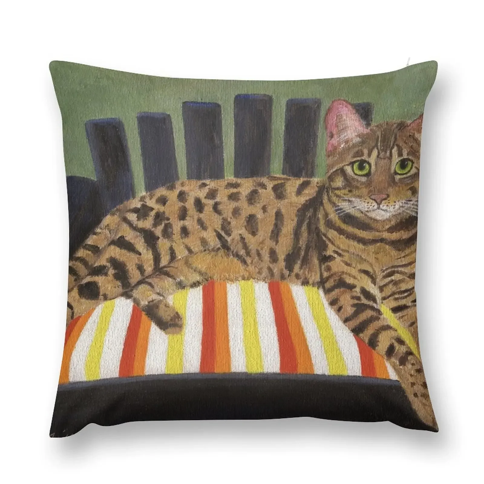 Bengal Cat Throw Pillow autumn pillowcase Luxury Pillow Cover Sofa Pillow Cover Bed pillowcases