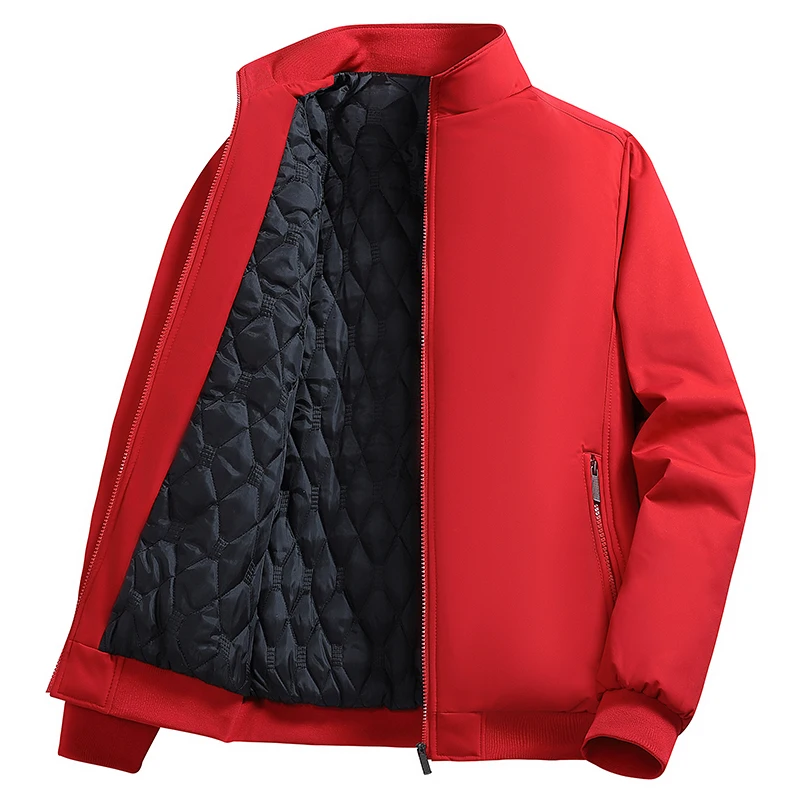 Classic Hot Sale Men Parkas Coats Casual Comfortable Warm Cotton Jackets Solid Color Plus Size 8XL Male Clothes Winter Thicken