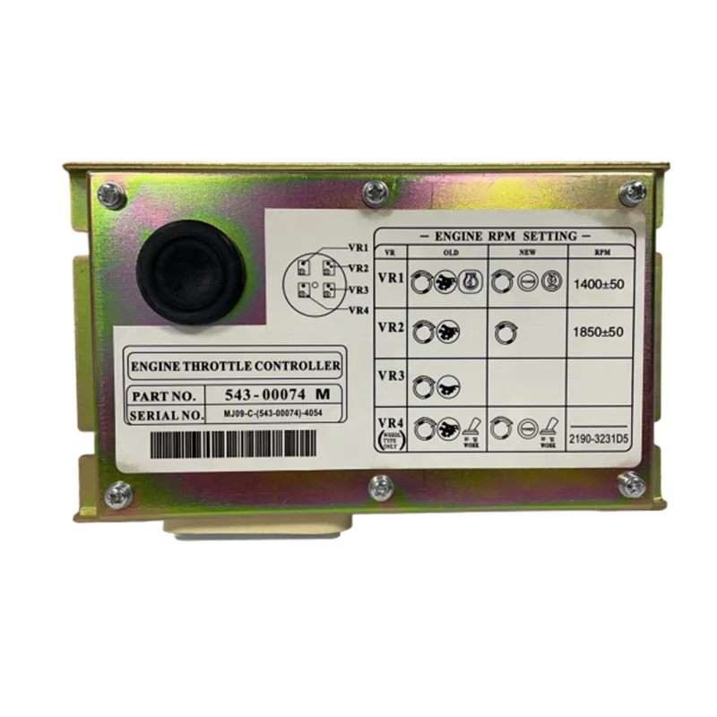 

543-00074 Подходит для экскаватора Doosan Daewoo DH220/DH225, плата управления двигателем дроссельной заслонки, контроллер компьютерной платы 543-00074