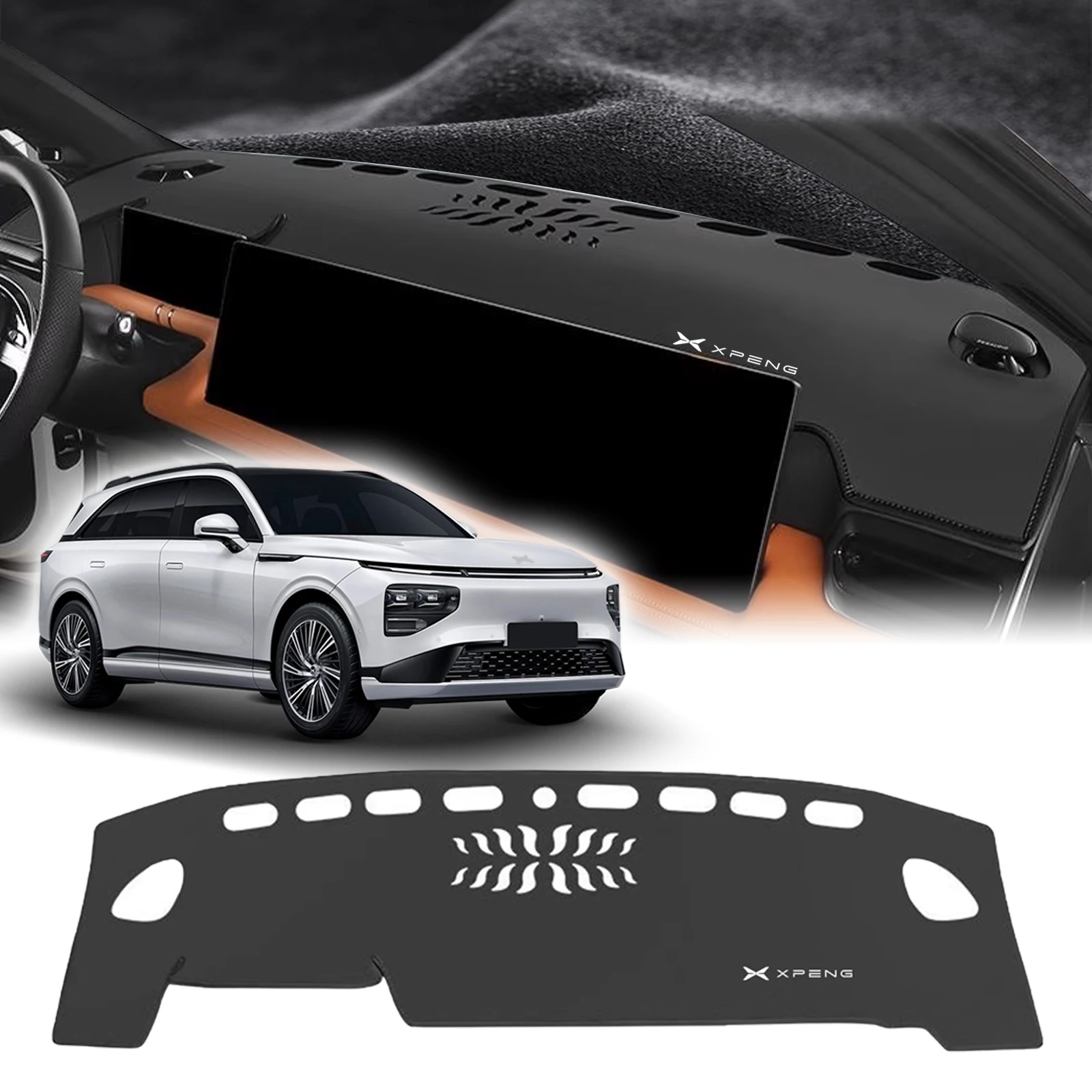 

fit for XPeng G9 2023 2024 2025 Car Dashmat Dashboard Cover Pad Protective Carpet Accessories DashMat Sunshade