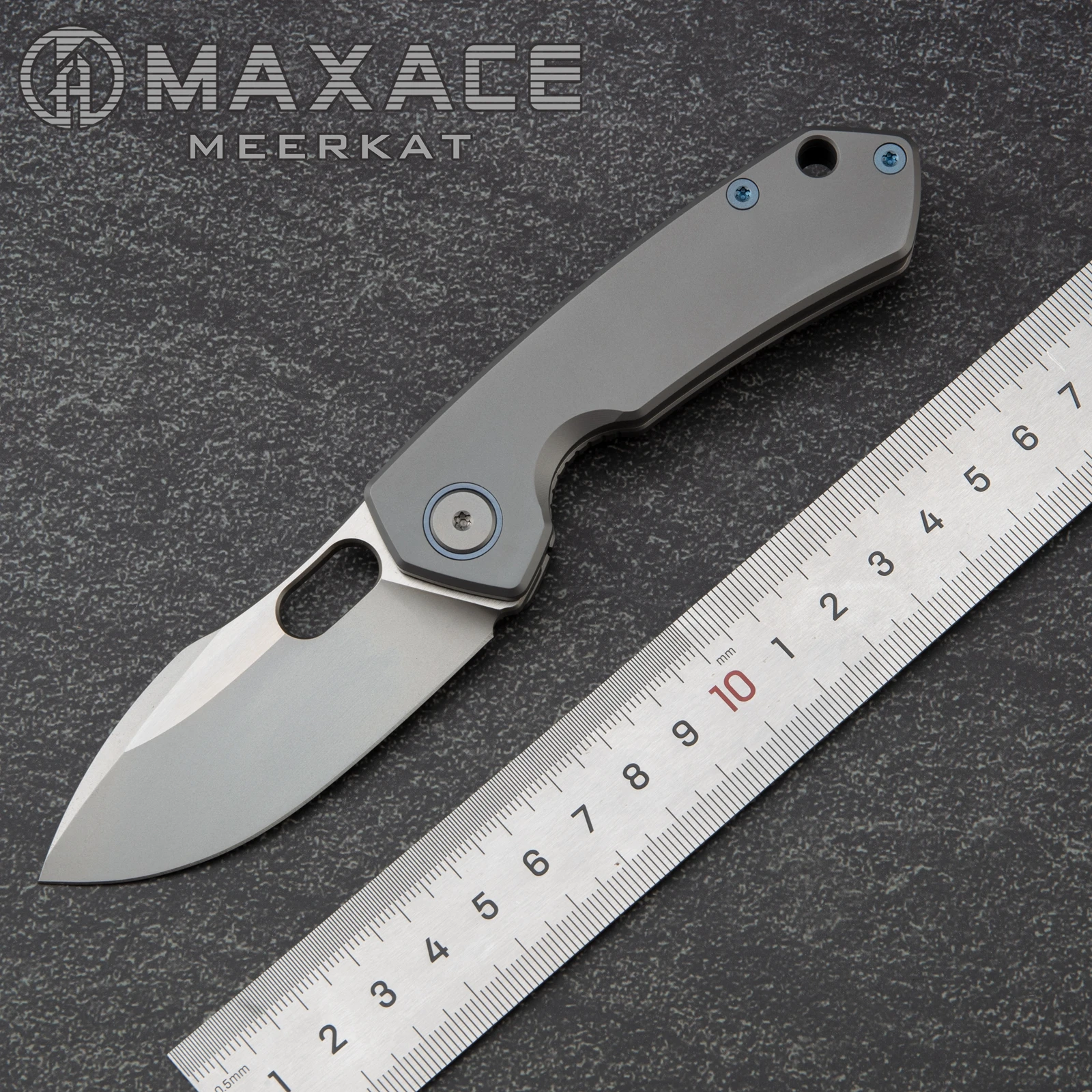 maxaceknife Meerkat  Timasucus Tactical Survival Knife for Hunting Camping Fishing Fruit Cutting ToolParing Folding Knife