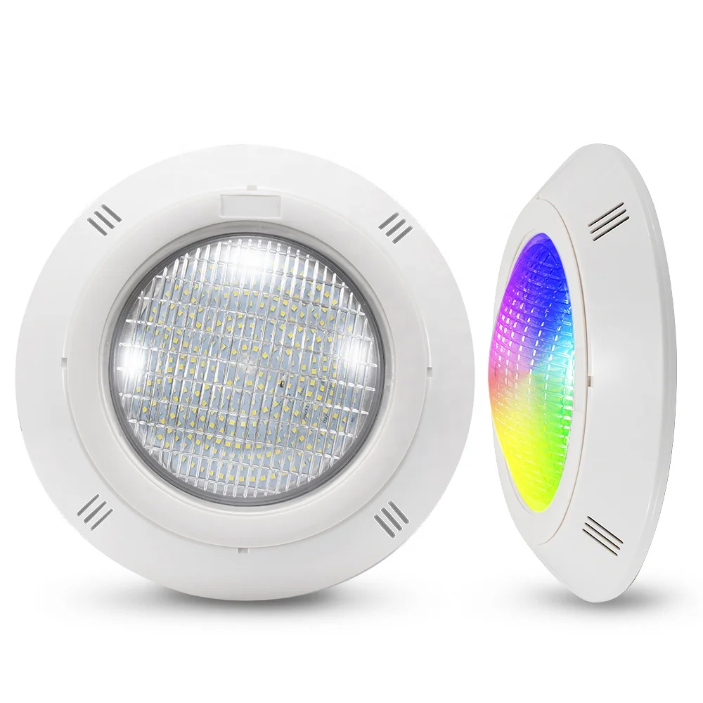 

High Quality 12V Surface Mounted Abs Ip68 Waterproof Rgb Underwater Abs Pool Accessories Lights for Swimming Pool