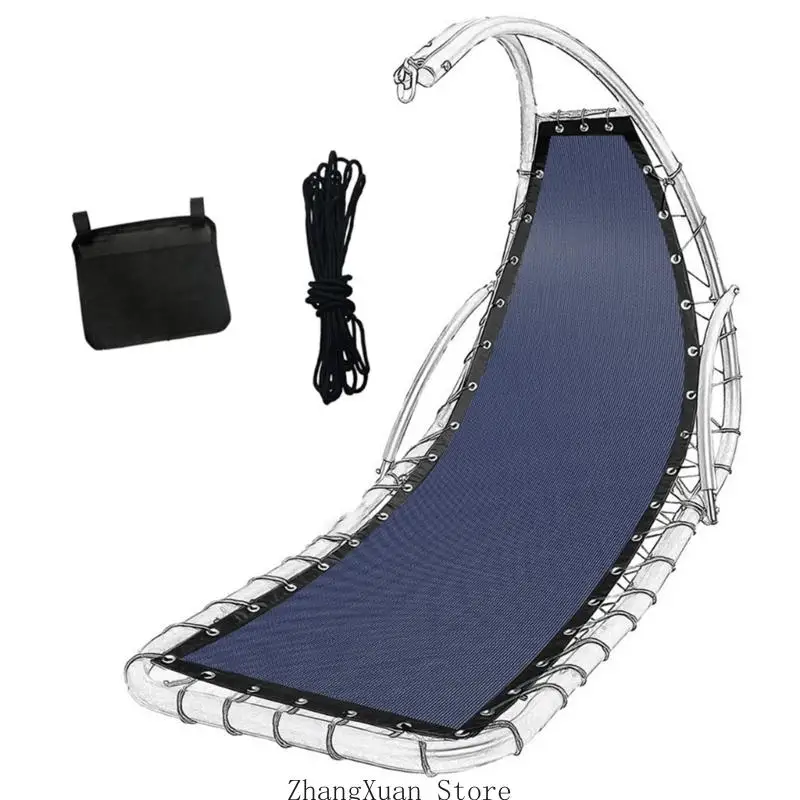 Replacement Fabric Bungee Cord Lounge Chair Cloth Recliner Fabric For Rocking Chair And Hammock 3XUF