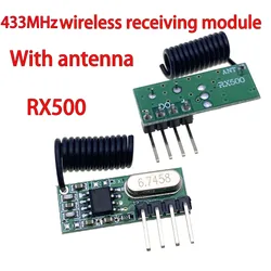26pcs 433Mhz RF Wireless Module Receiver Kit 5V DC 433MHZ Wireless For Arduino Raspberry Pi /ARM/MCU WL Diy Kit