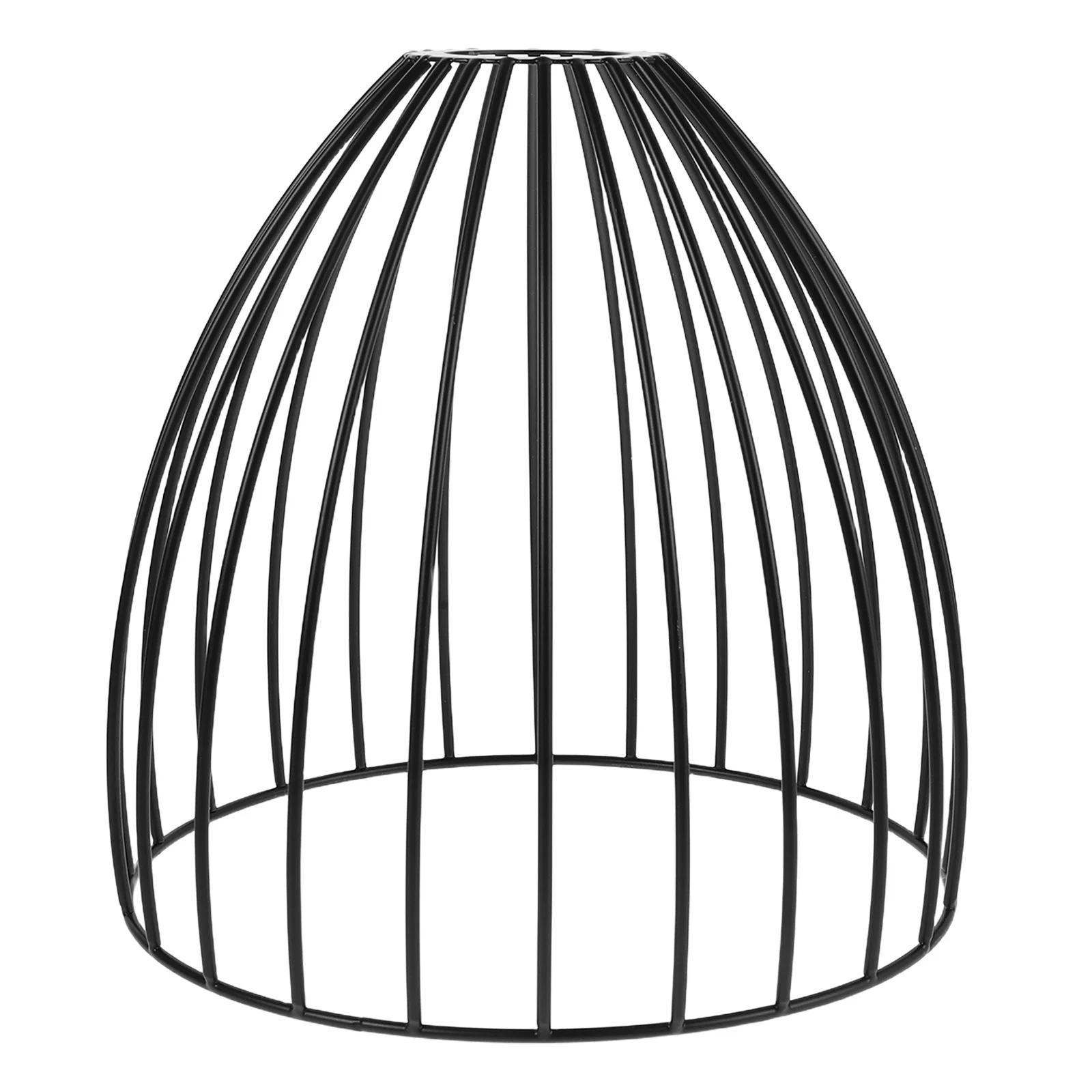 

Металлический абажур-клетка черного цвета, полая сетка, подвесной светильник для потолка, винтажный индустриальный декоративный светильник в стиле птичьей клетки