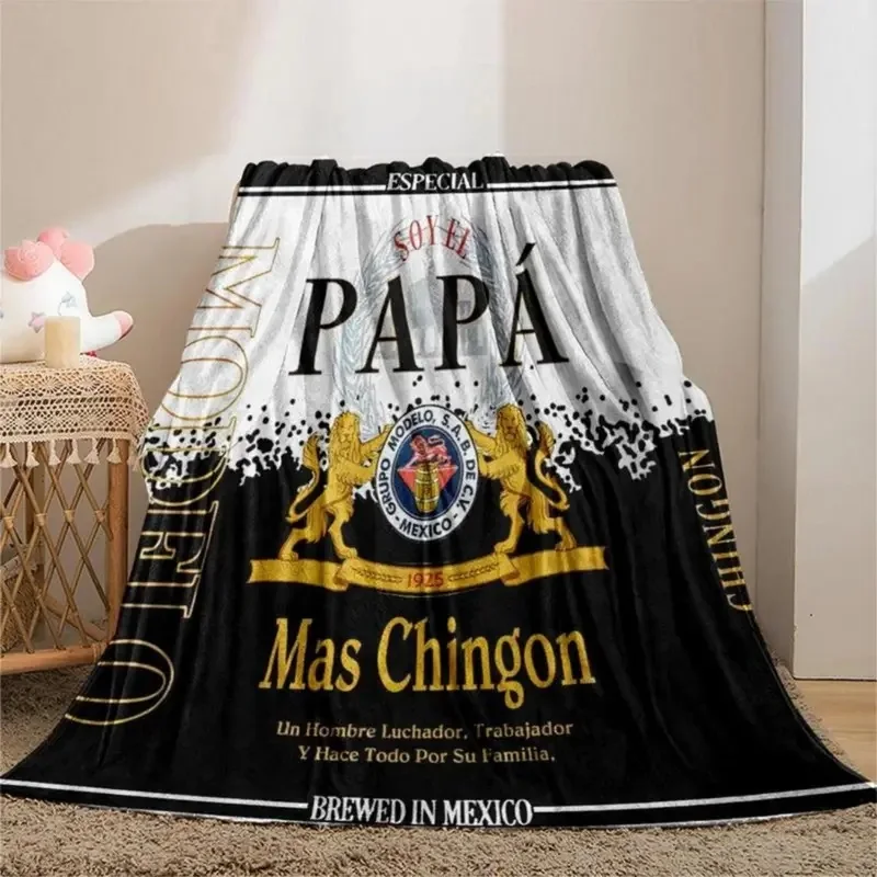 

Мягкий, удобный, забавный плед с буквенным принтом, подарок для папы, повседневный, аксессуары для спальни, аксессуары для комнаты