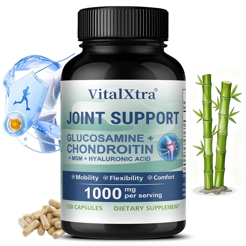 

Глюкозамин + Хондроитин + Комплексная добавка MSM-сустав, укрепляет кости, поддерживает здоровье суставов и повышает плотность кости