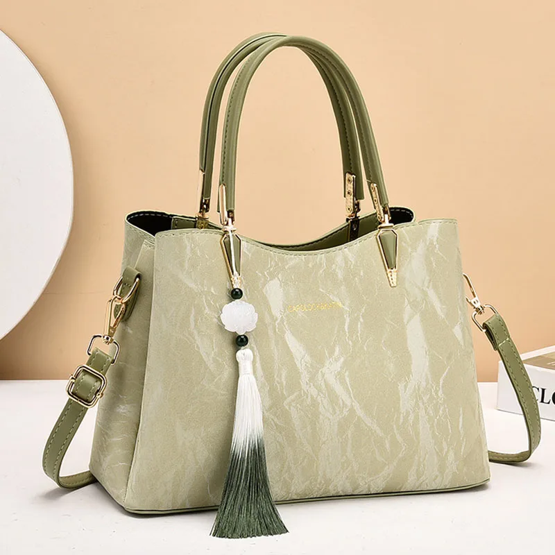 

Women's bag handbags for women 2026 sac de luxe femme Shoulder bag Women's branded bags Handbag women's leather bag